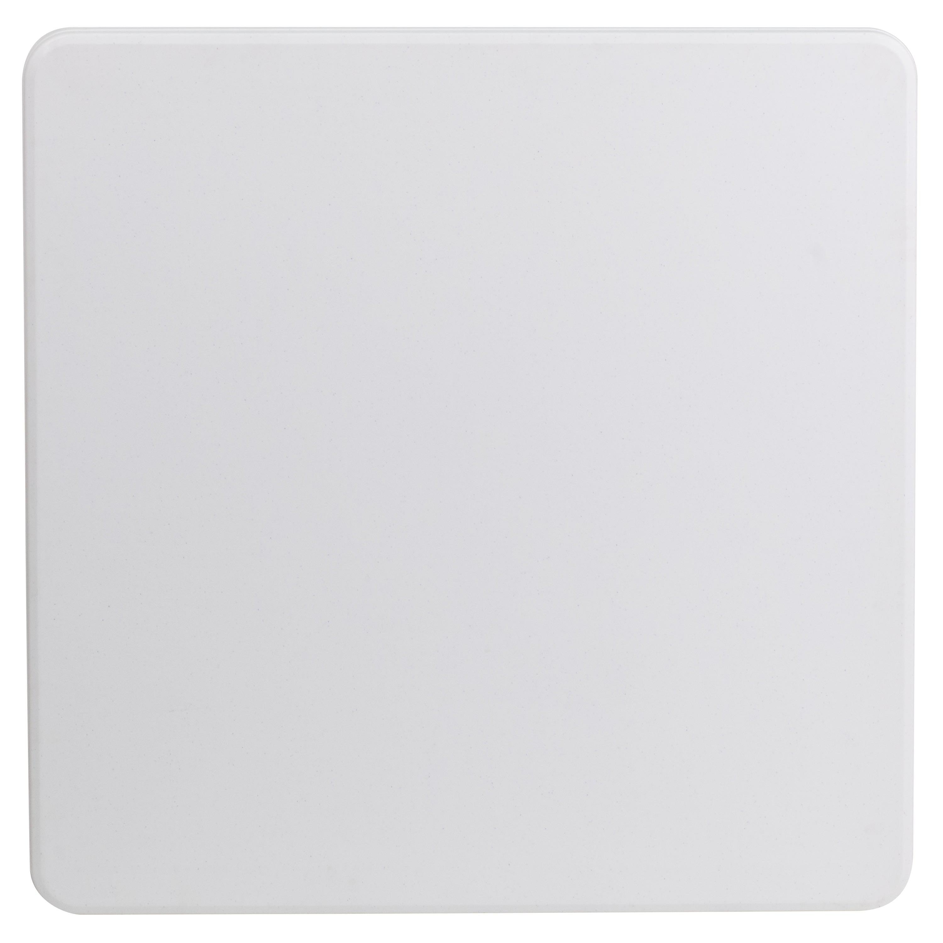 FLASH 2.85-Foot Square Plastic Folding Table